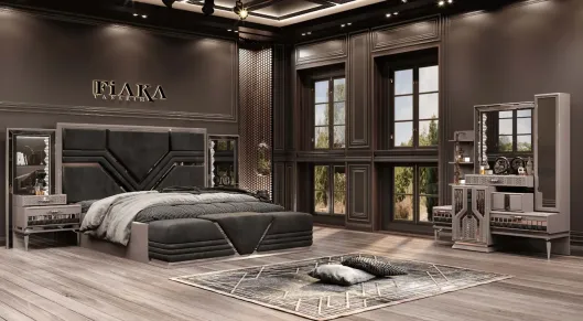 Product img 2, Valentino 6 Kapaklı Yatak Odası Takımı